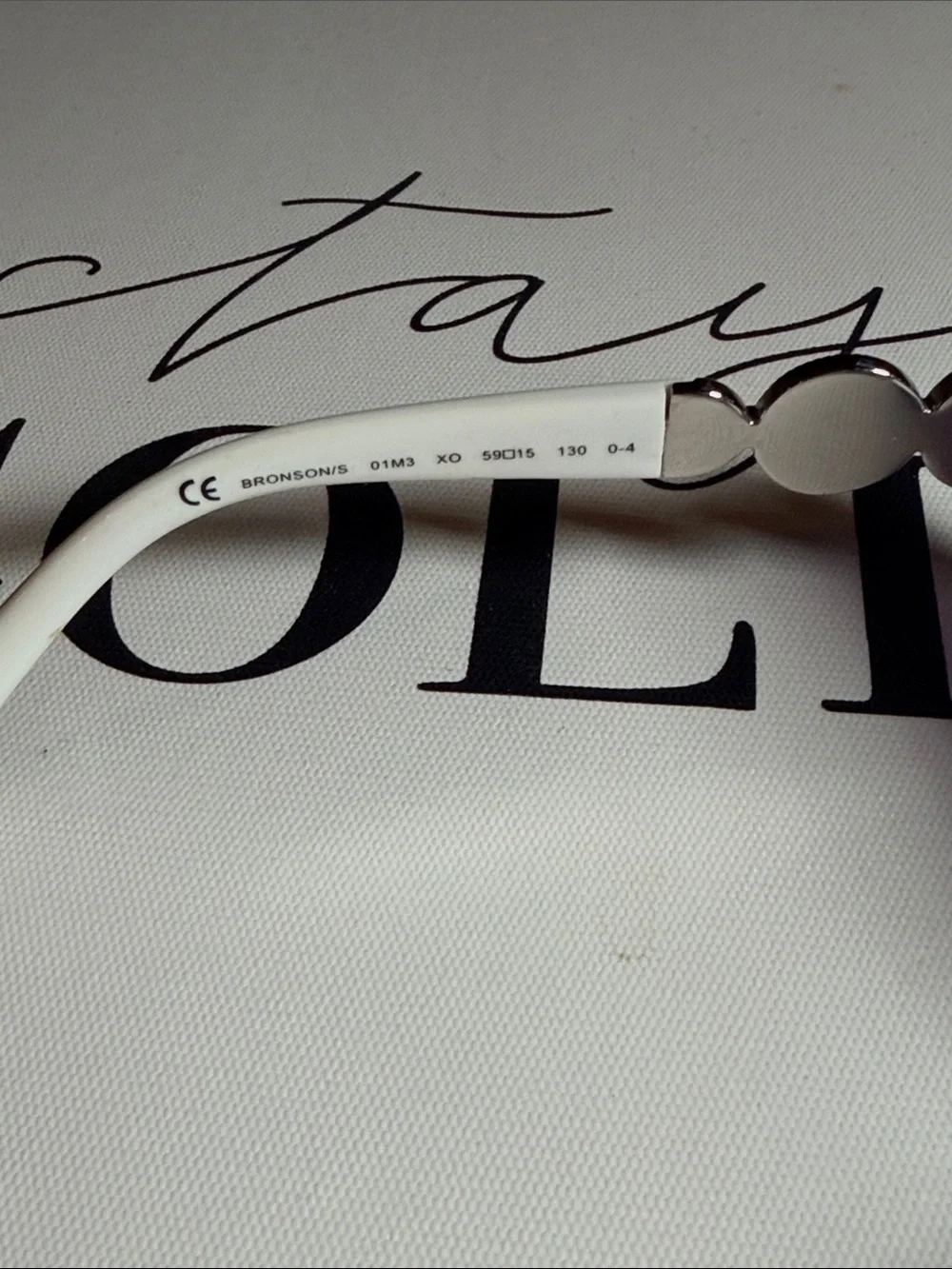 Vintage Juicy Couture Sunglasses in Dark Teal and White